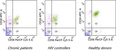 Changes in NK Cell Subsets and Receptor Expressions in HIV-1 Infected <mark class="highlighted">Chronic Patients</mark> and HIV Controllers